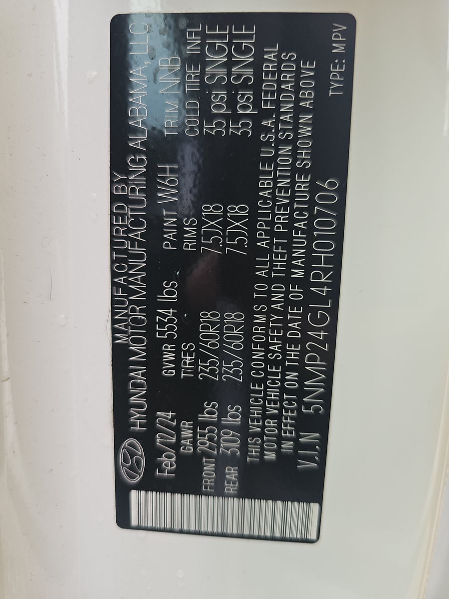 2024 Hyundai Santa Fe SEL FWD