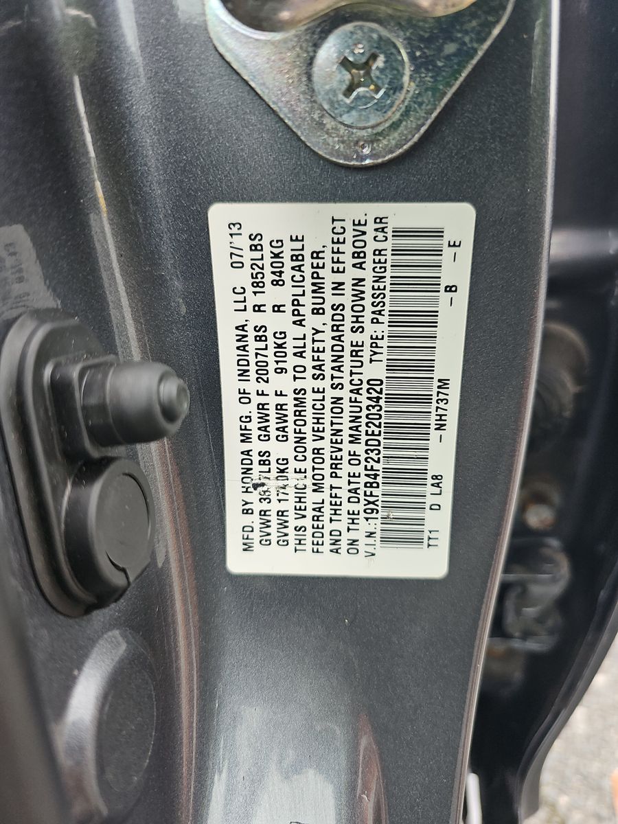 2013 Honda Civic Hybrid FWD