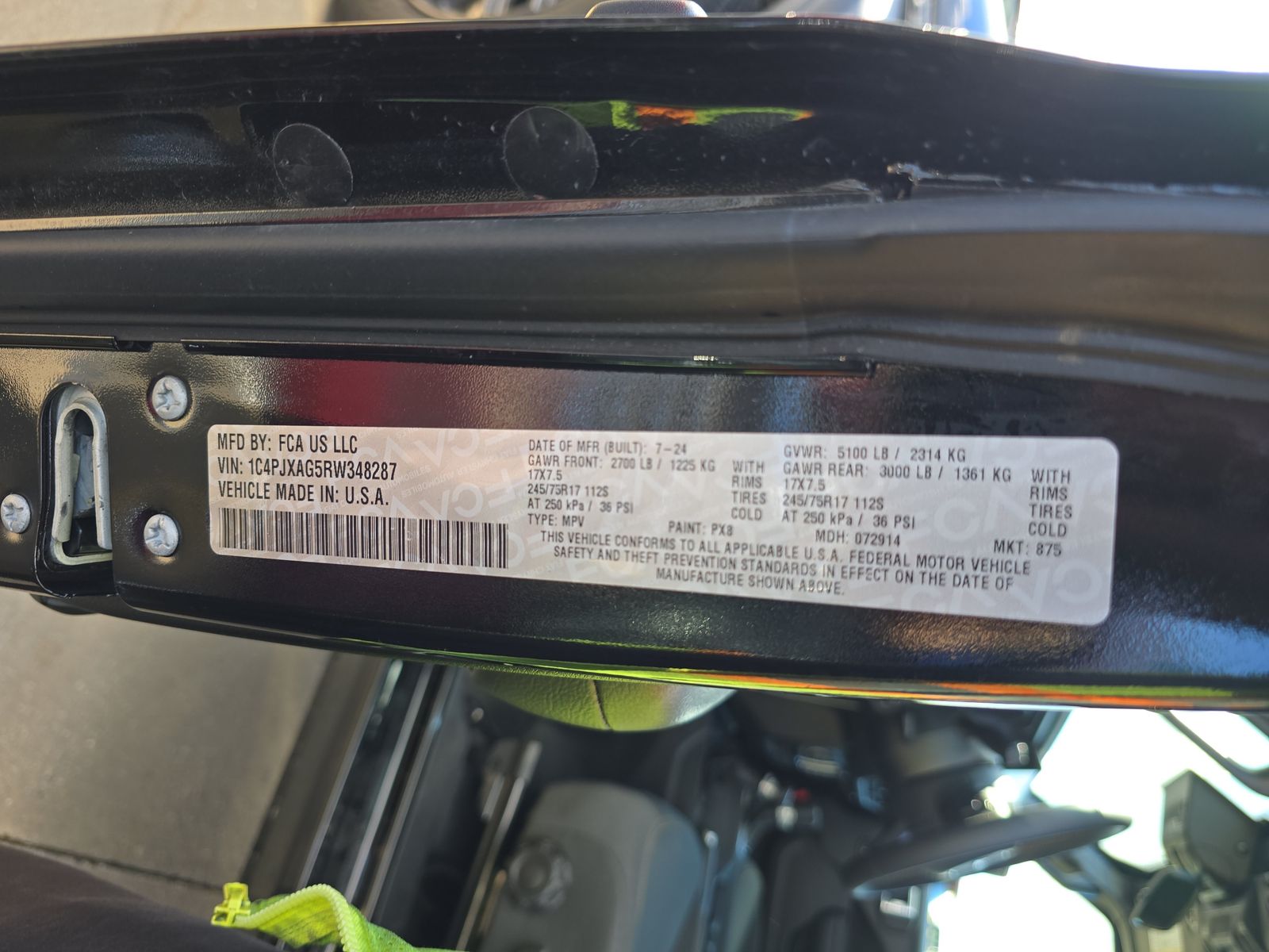 2024 Jeep Wrangler Sport S AWD