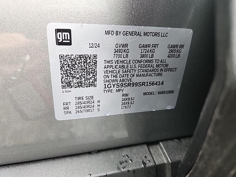 2025 Cadillac Escalade ESV V-Series AWD