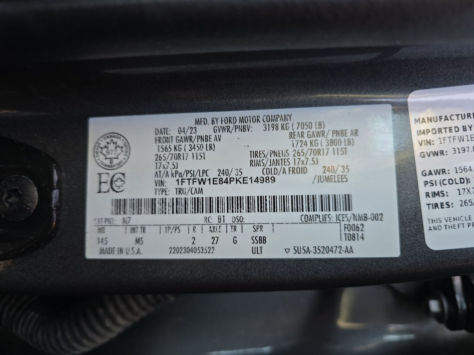 2023 Ford F-150 XLT AWD