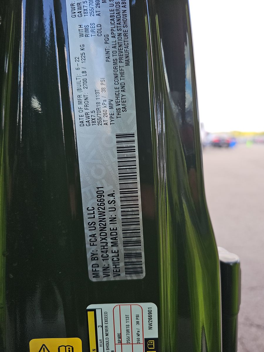 2022 Jeep Wrangler Unlimited Sport Altitude Edition AWD