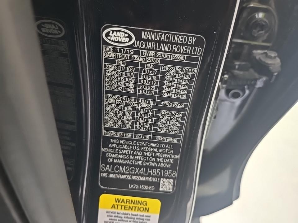 2020 Land Rover Discovery Sport HSE R-Dynamic AWD