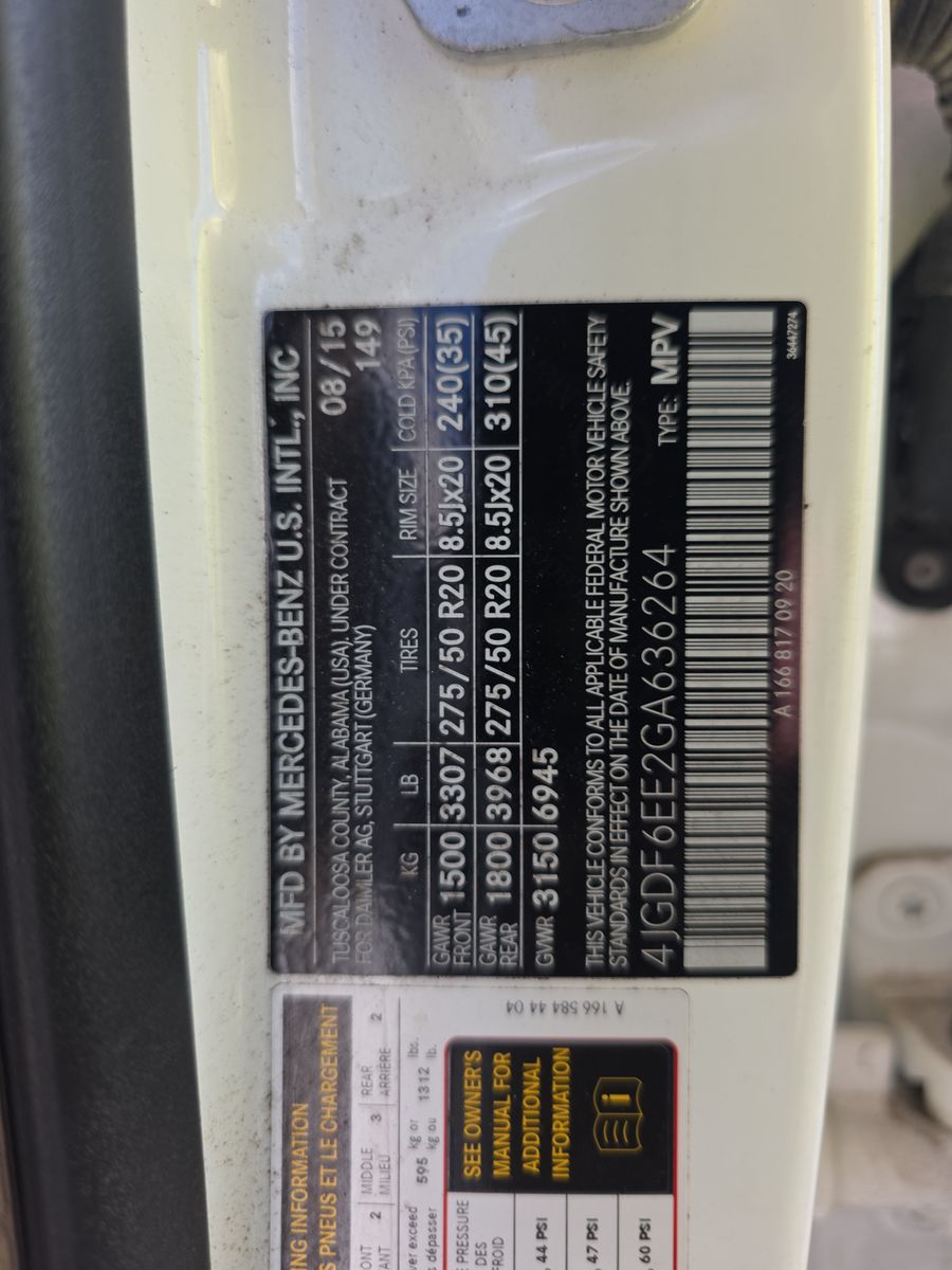 2016 Mercedes-Benz GL-Class GL 450 AWD