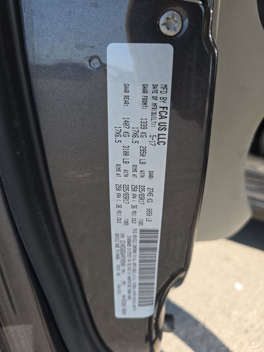 2017 Dodge Grand Caravan SE FWD