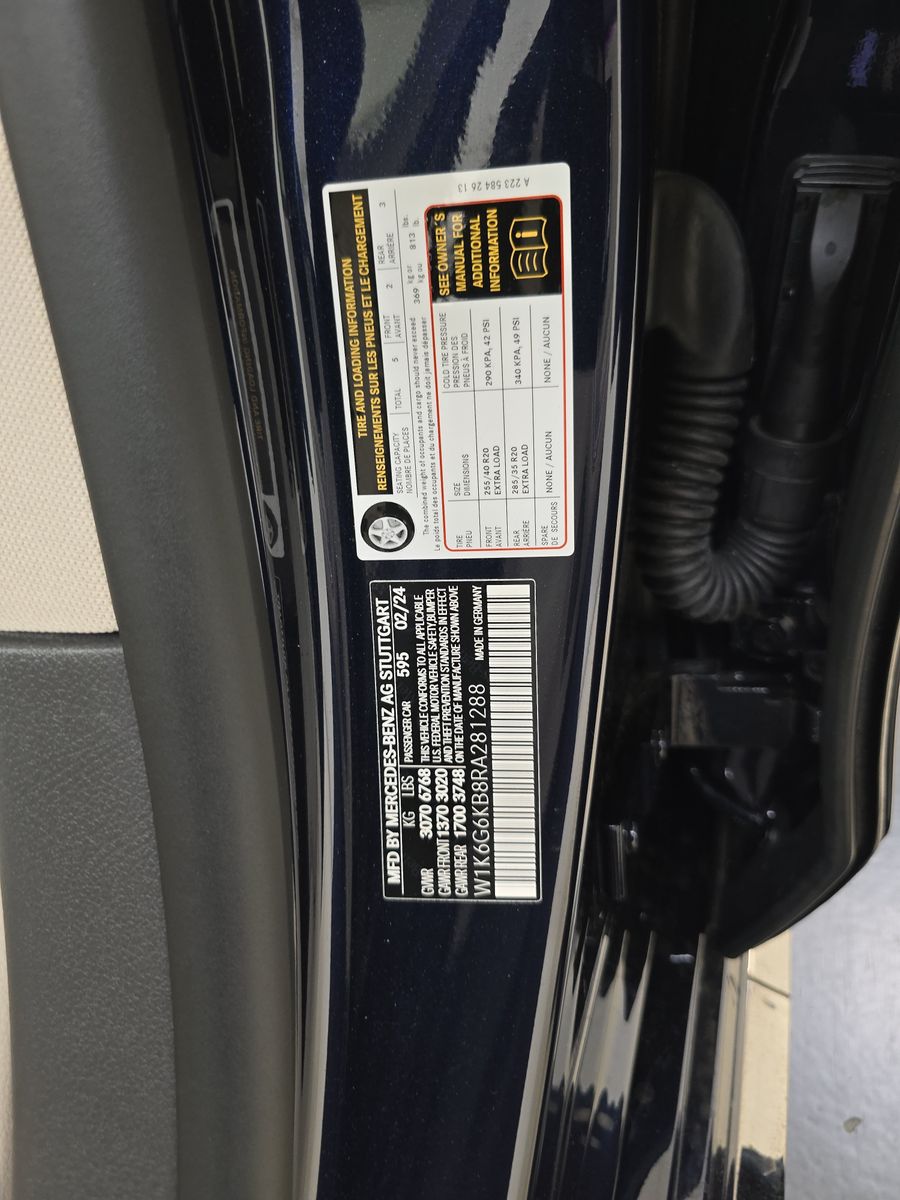 2024 Mercedes-Benz S-Class S 580e AWD