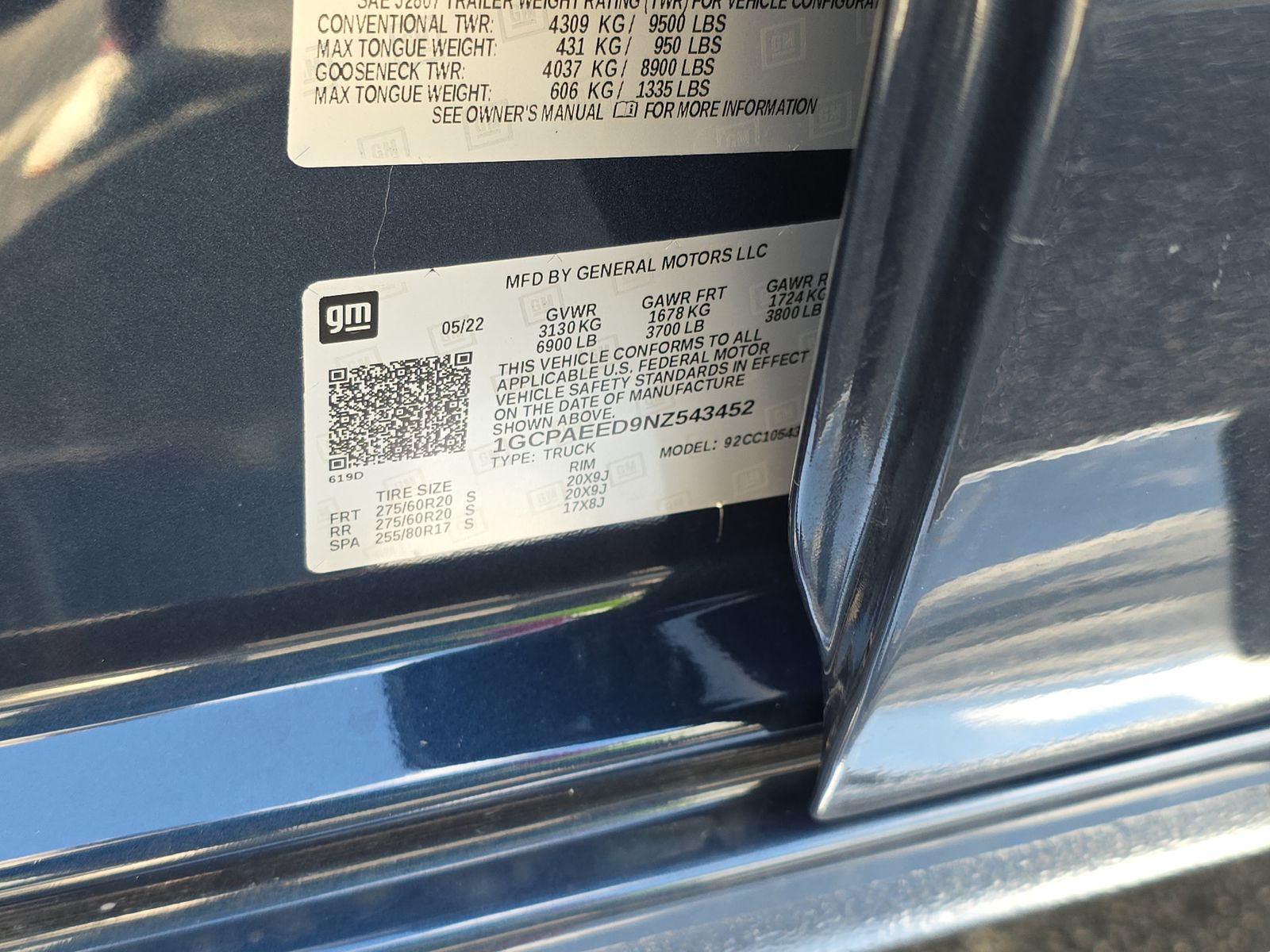 2022 Chevrolet Silverado 1500 LTZ RWD