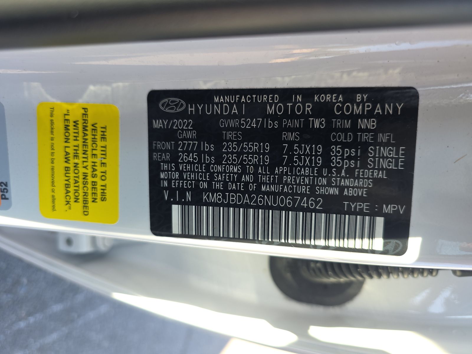 2022 Hyundai Tucson Plug-In Hybrid SEL AWD