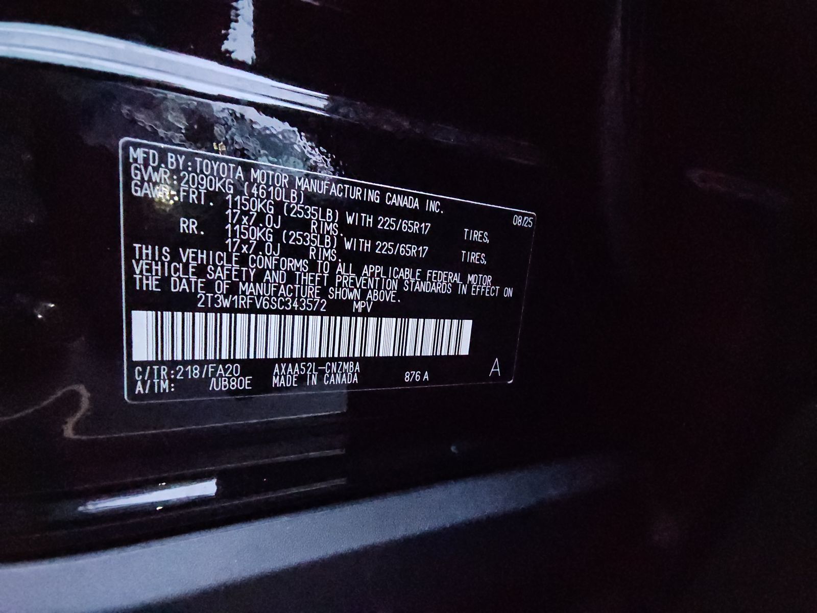 2025 Toyota RAV4 XLE FWD