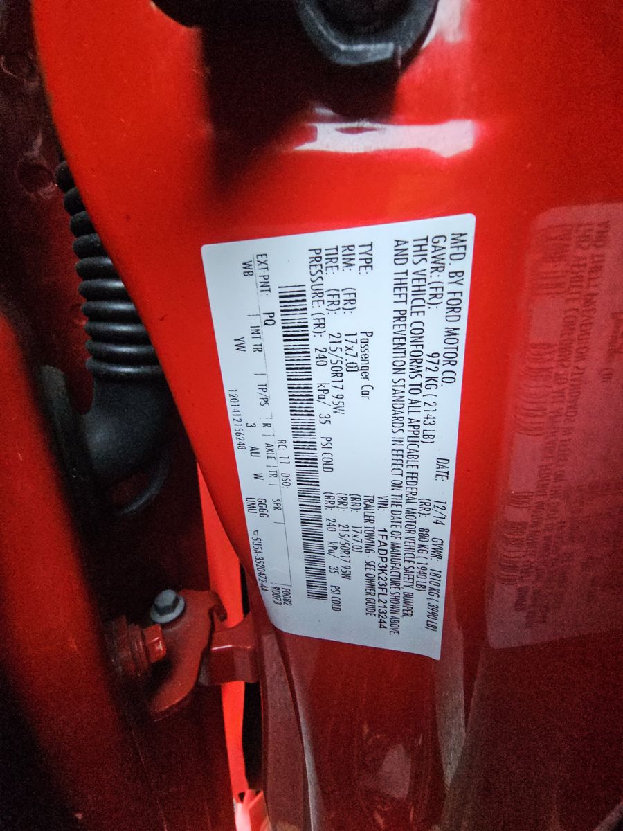 2015 Ford Focus SE FWD