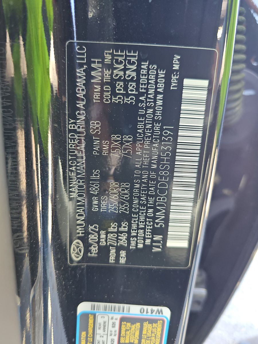 2025 Hyundai Tucson SEL AWD