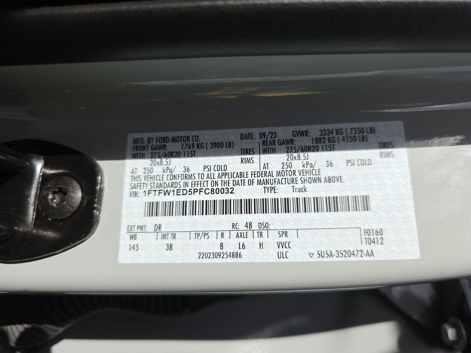 2023 Ford F-150 Hybrid Platinum AWD