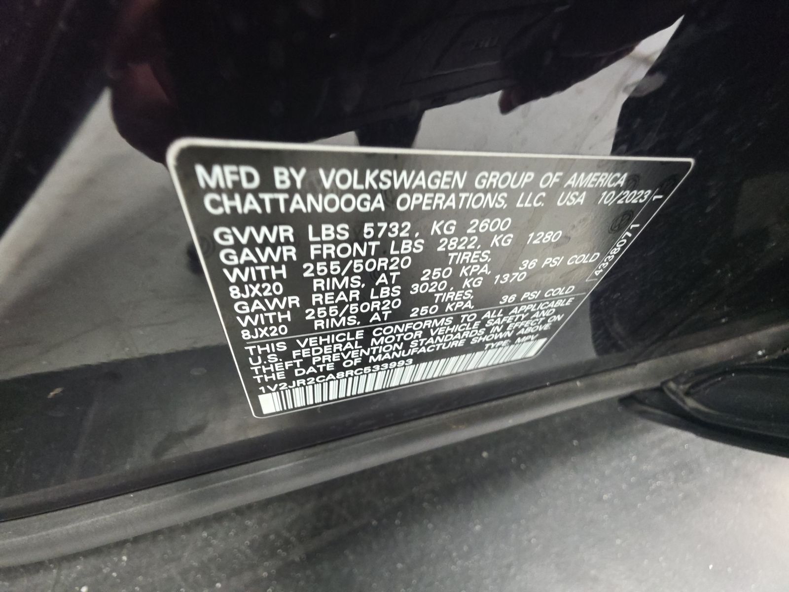 2024 Volkswagen Atlas 2.0T SE FWD