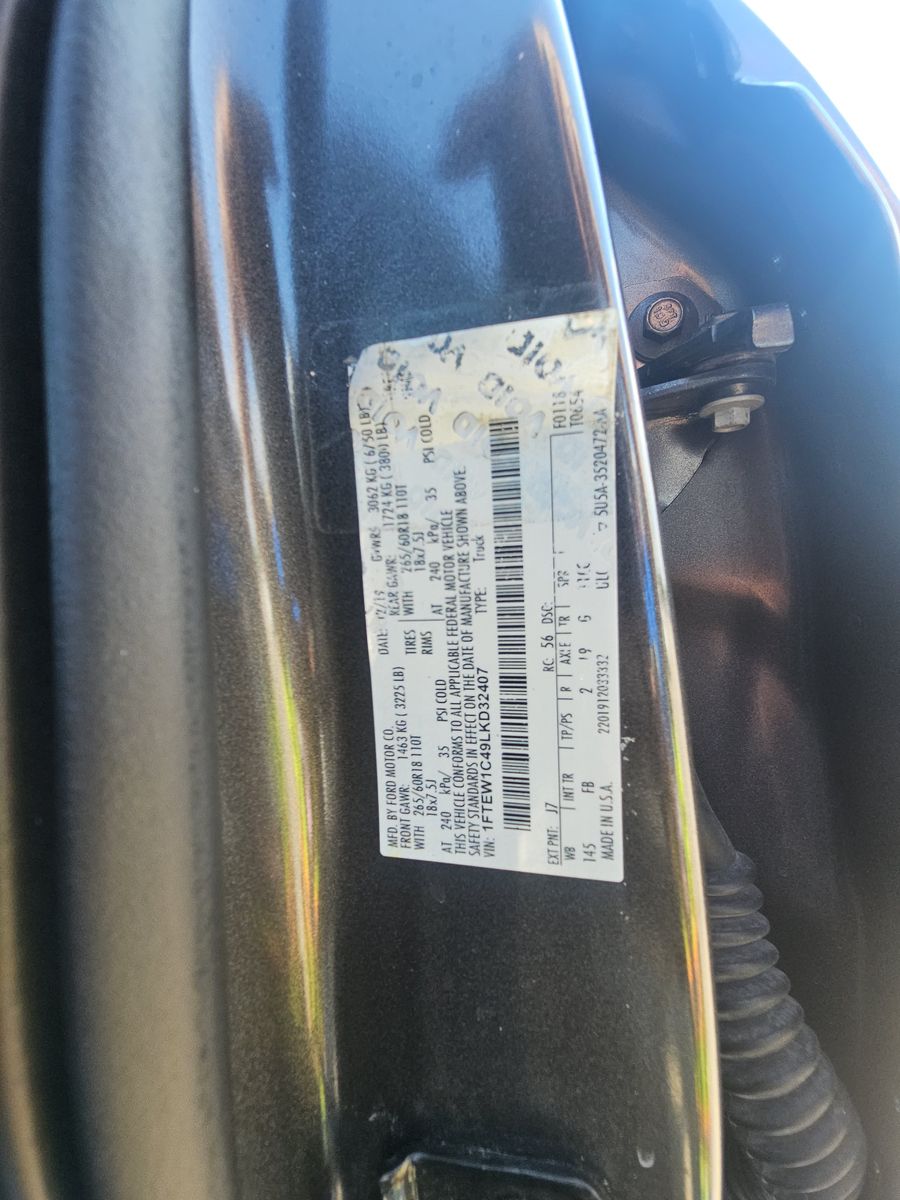 2020 Ford F-150 XLT RWD