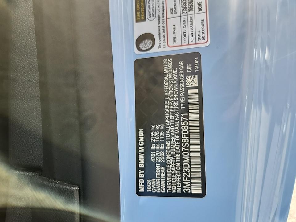 2025 BMW M2 Base RWD