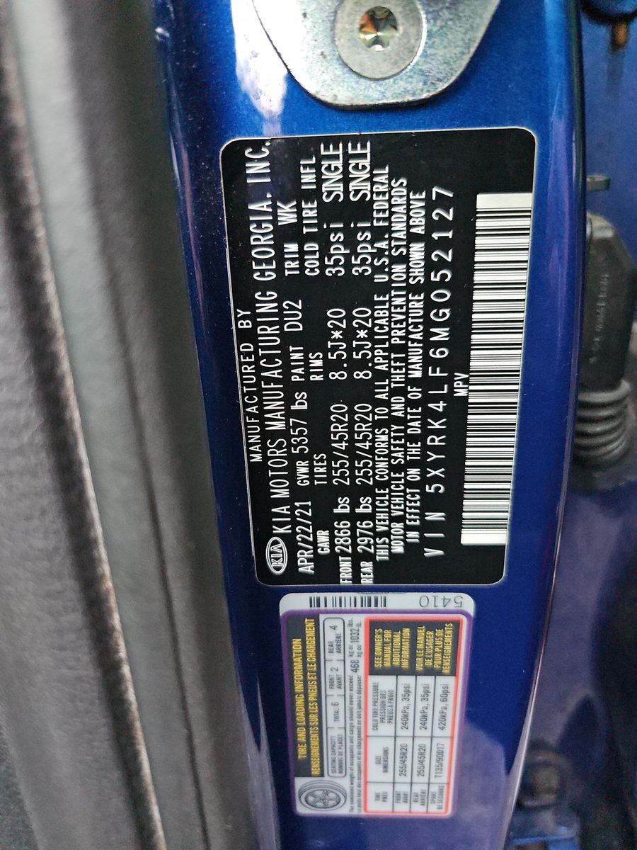 2021 Kia Sorento SX Prestige FWD