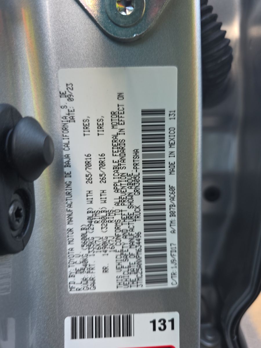 2023 Toyota Tacoma TRD Off-Road AWD