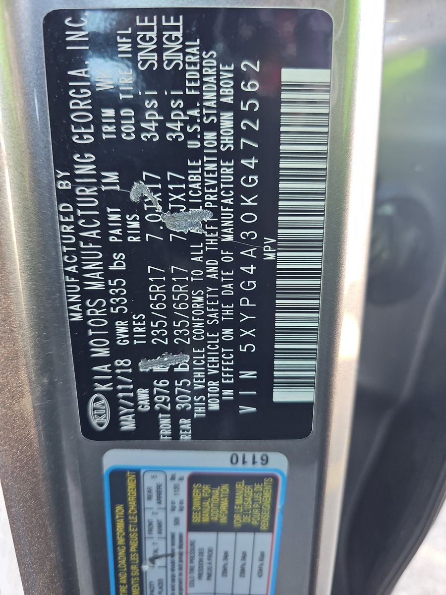 2019 Kia Sorento L FWD