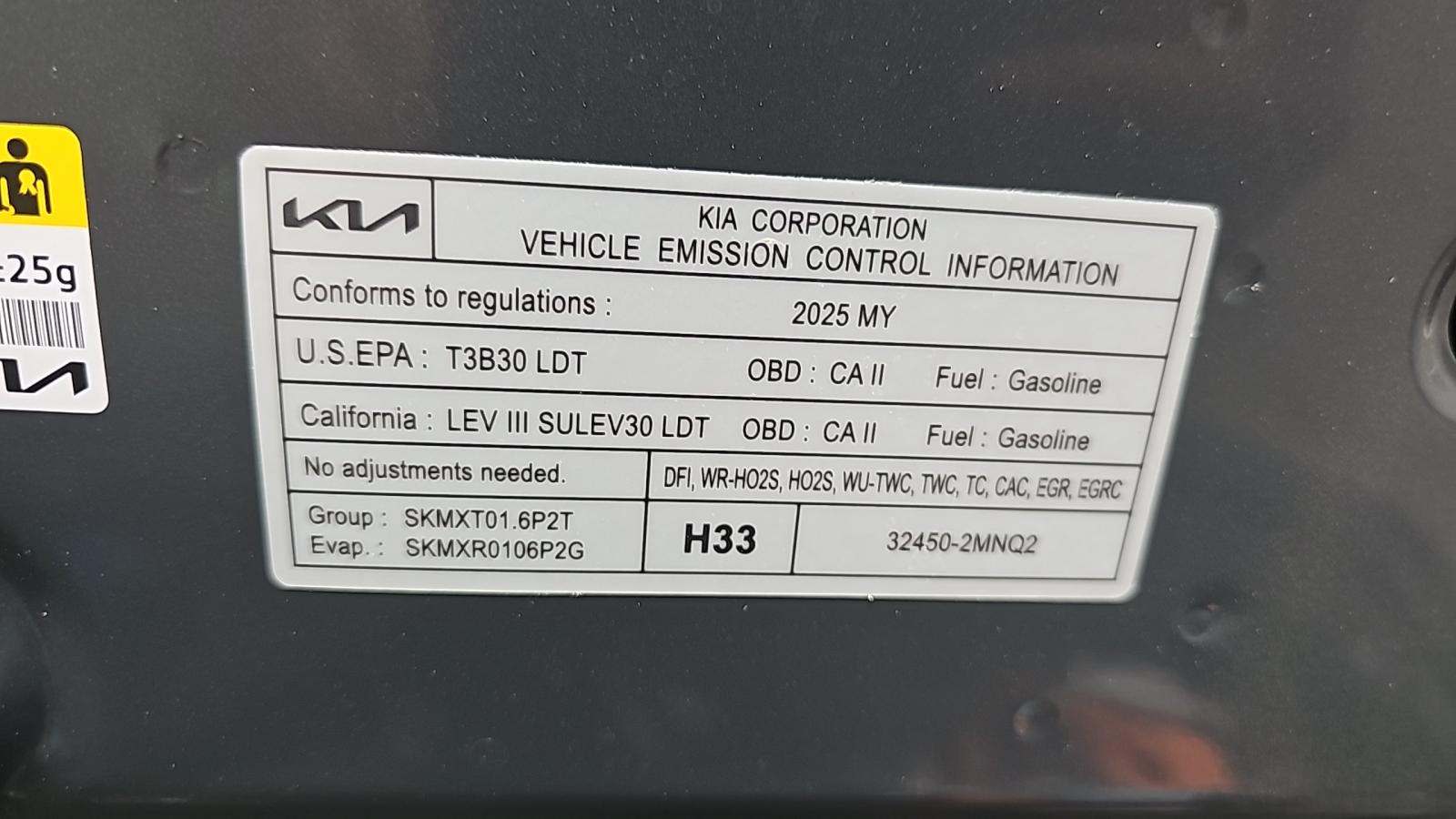 2025 Kia Sportage PHEV X-Line Prestige AWD