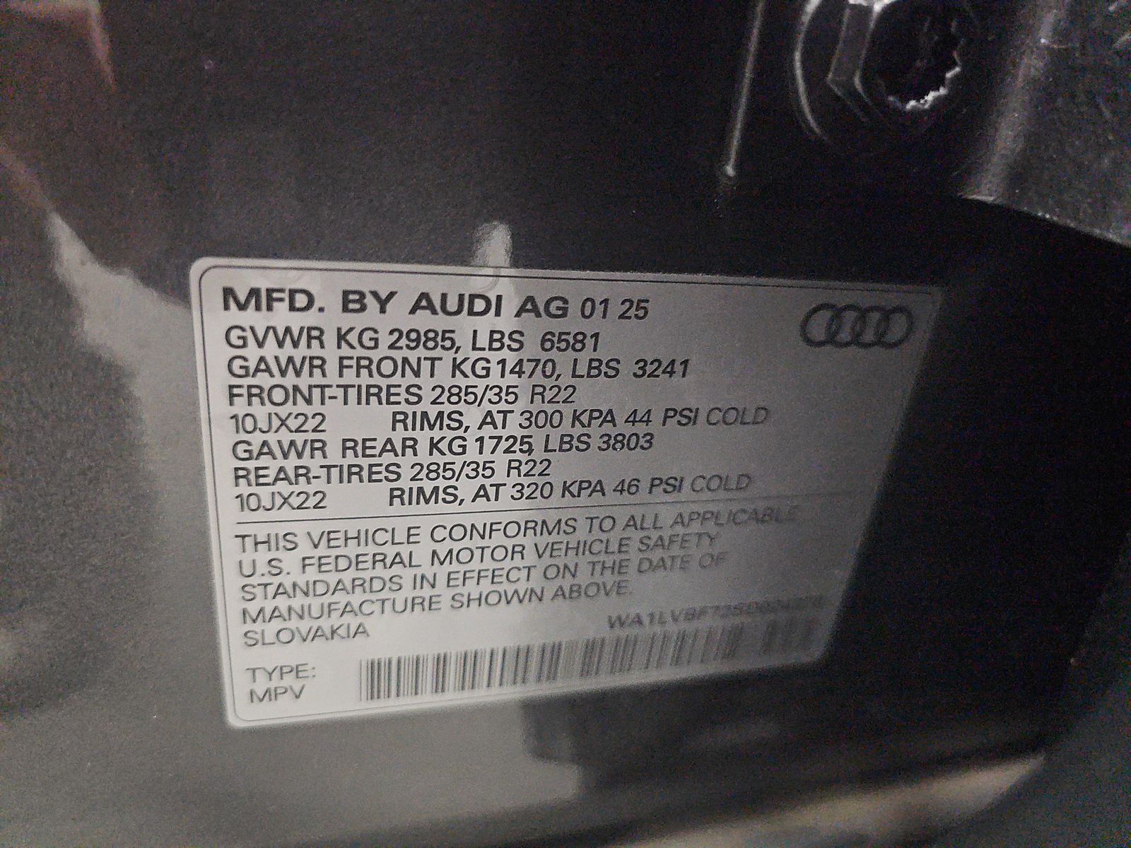 2025 Audi Q7 Premium Plus AWD
