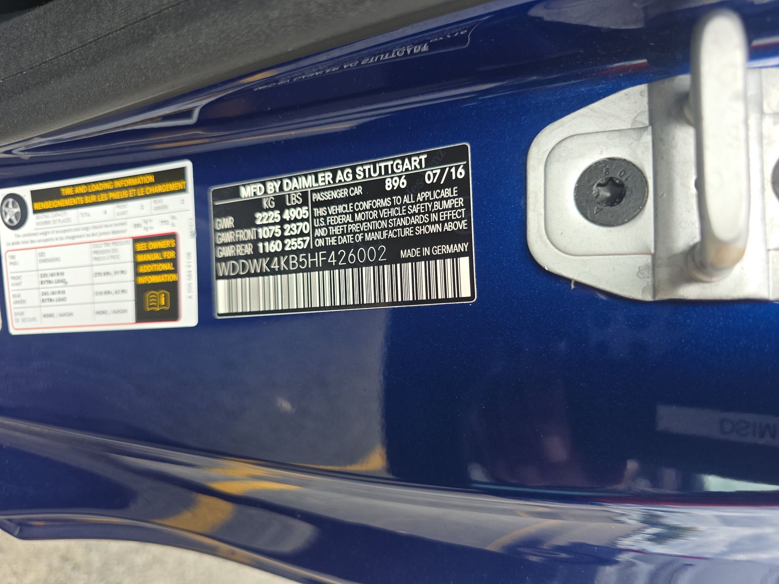 2017 Mercedes-Benz C-Class C 300 AWD