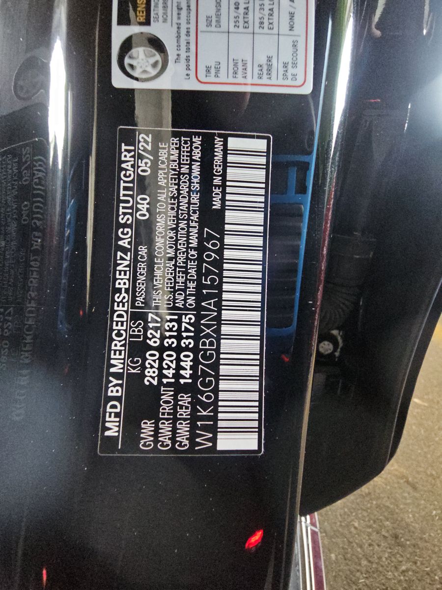 2022 Mercedes-Benz S-Class S 580 AWD