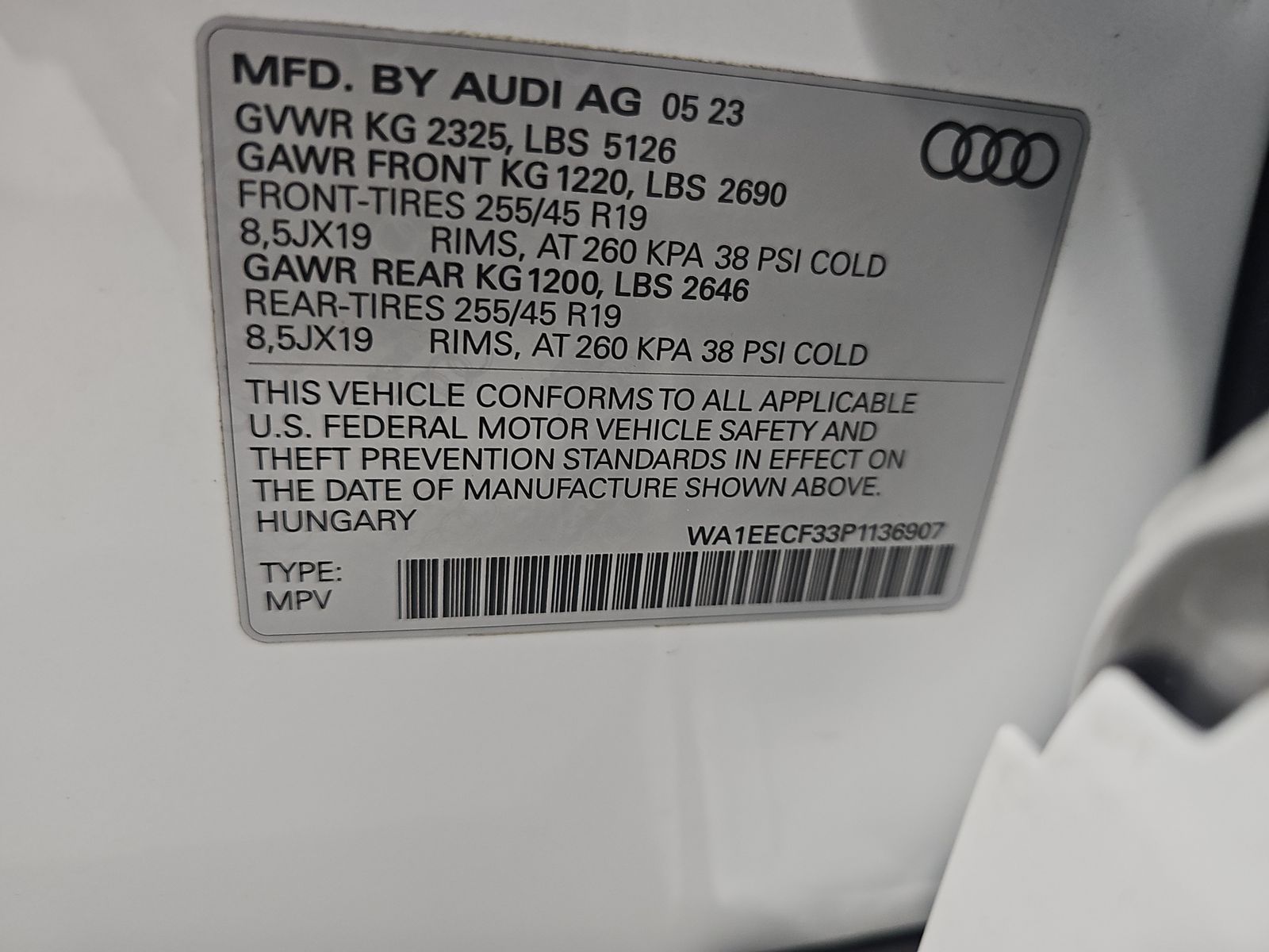 2023 Audi Q3 S line Premium Plus AWD