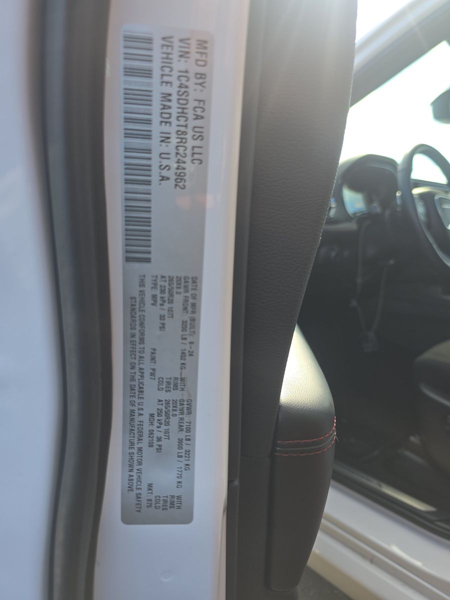 2024 Dodge Durango R/T RWD