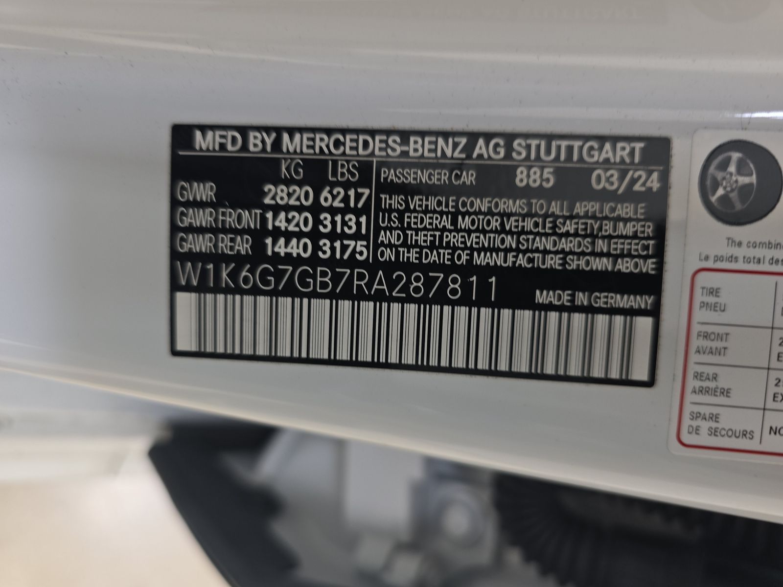 2024 Mercedes-Benz S-Class S 580 AWD