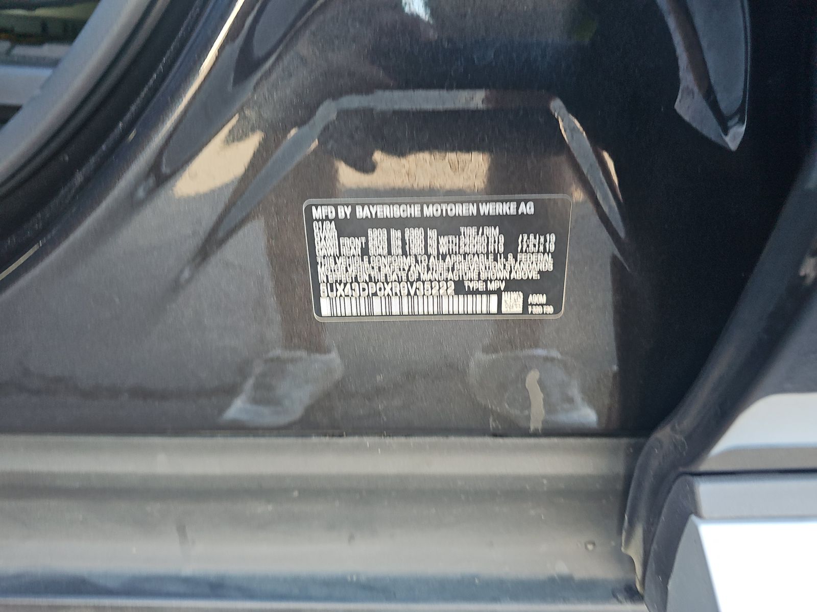 2024 BMW X3 sDrive30i RWD