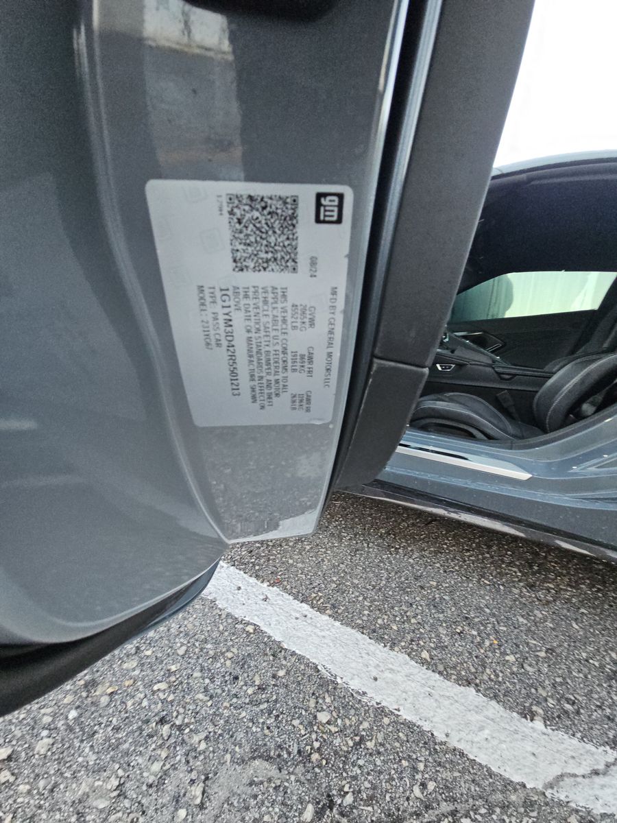 2024 Chevrolet Corvette E-Ray AWD