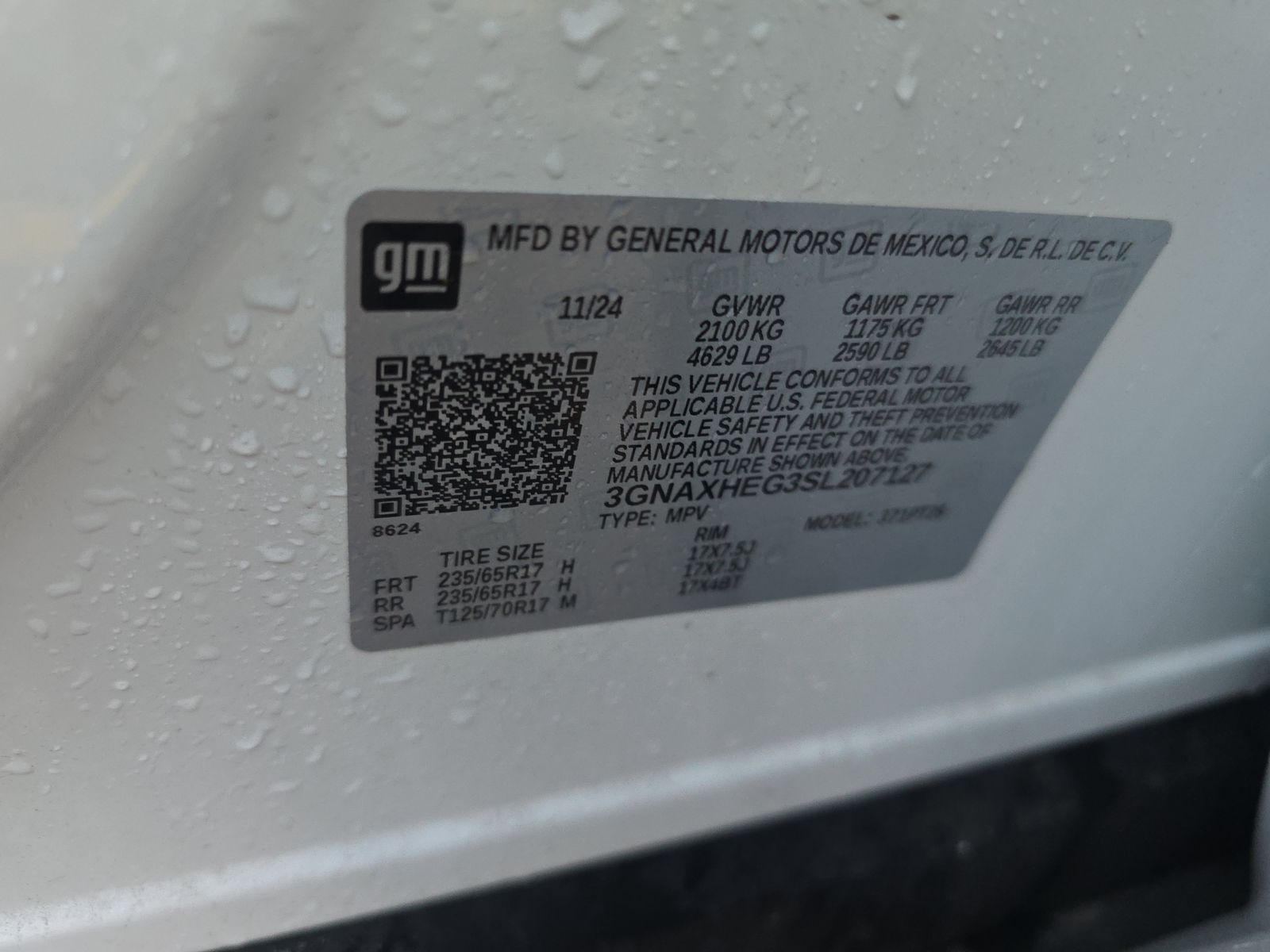 2025 Chevrolet Equinox LT FWD