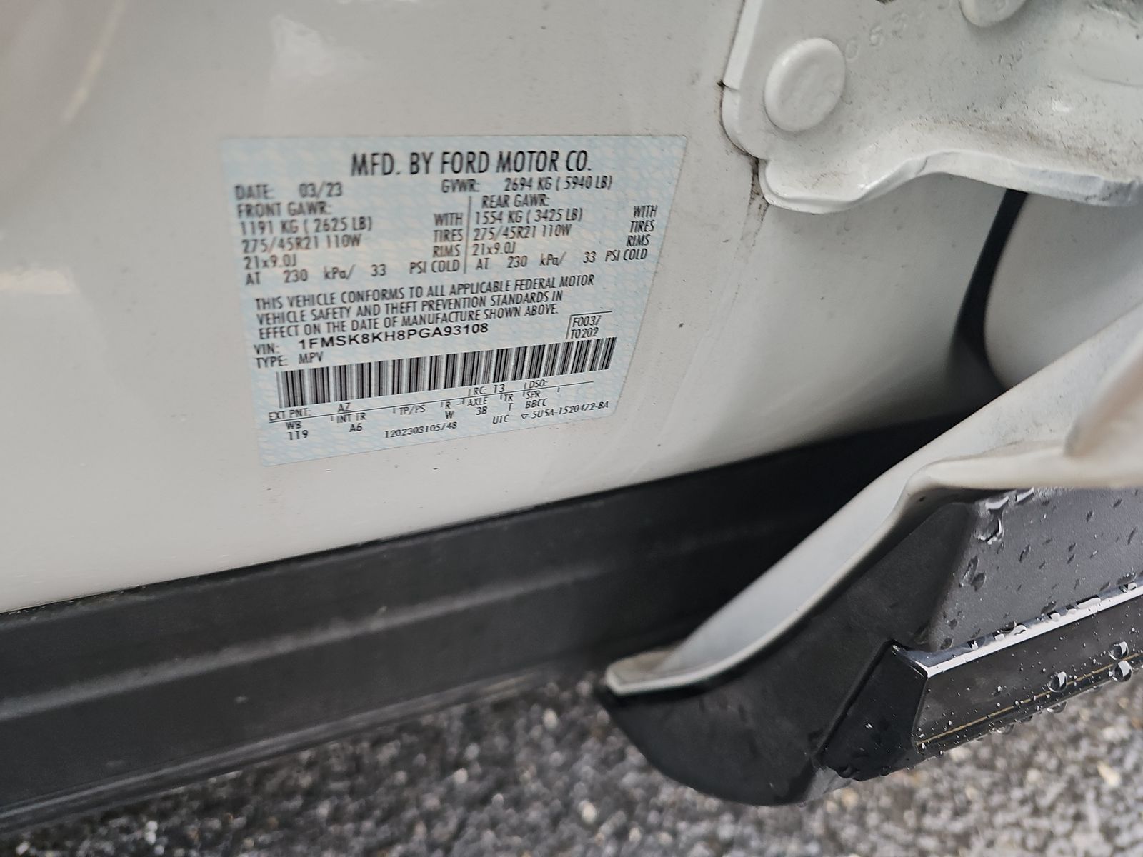 2023 Ford Explorer ST-Line AWD