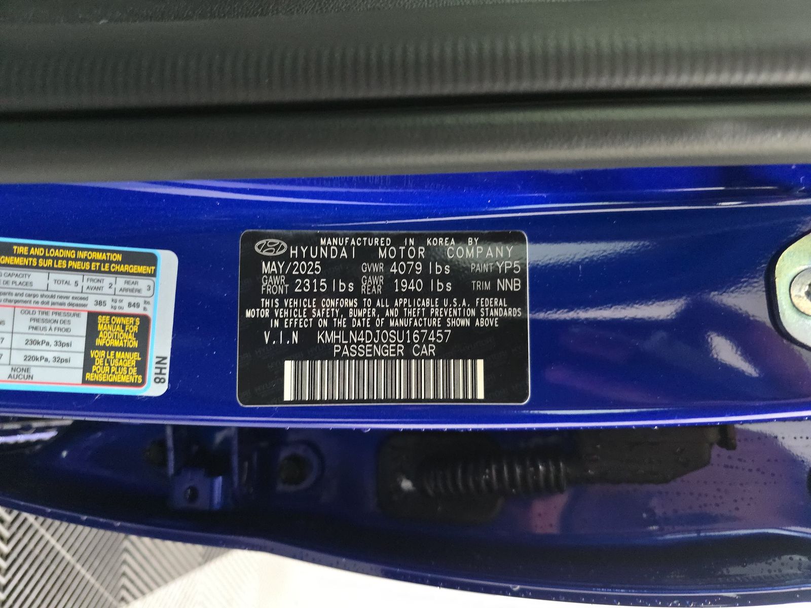 2025 Hyundai Elantra Hybrid Limited FWD