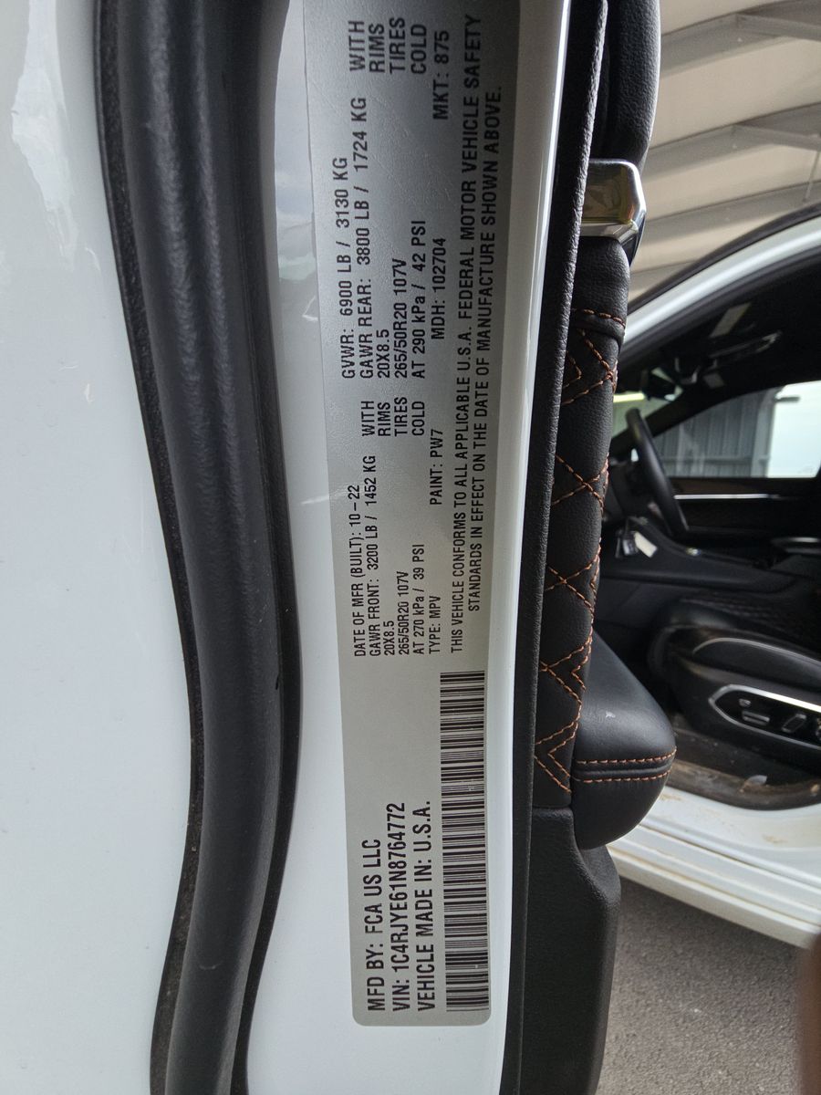 2022 Jeep Grand Cherokee 4xe Summit AWD