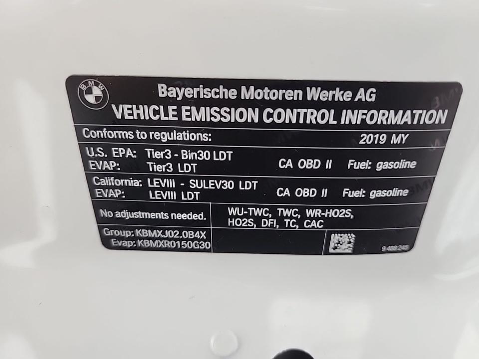 2019 BMW X3 xDrive30i AWD