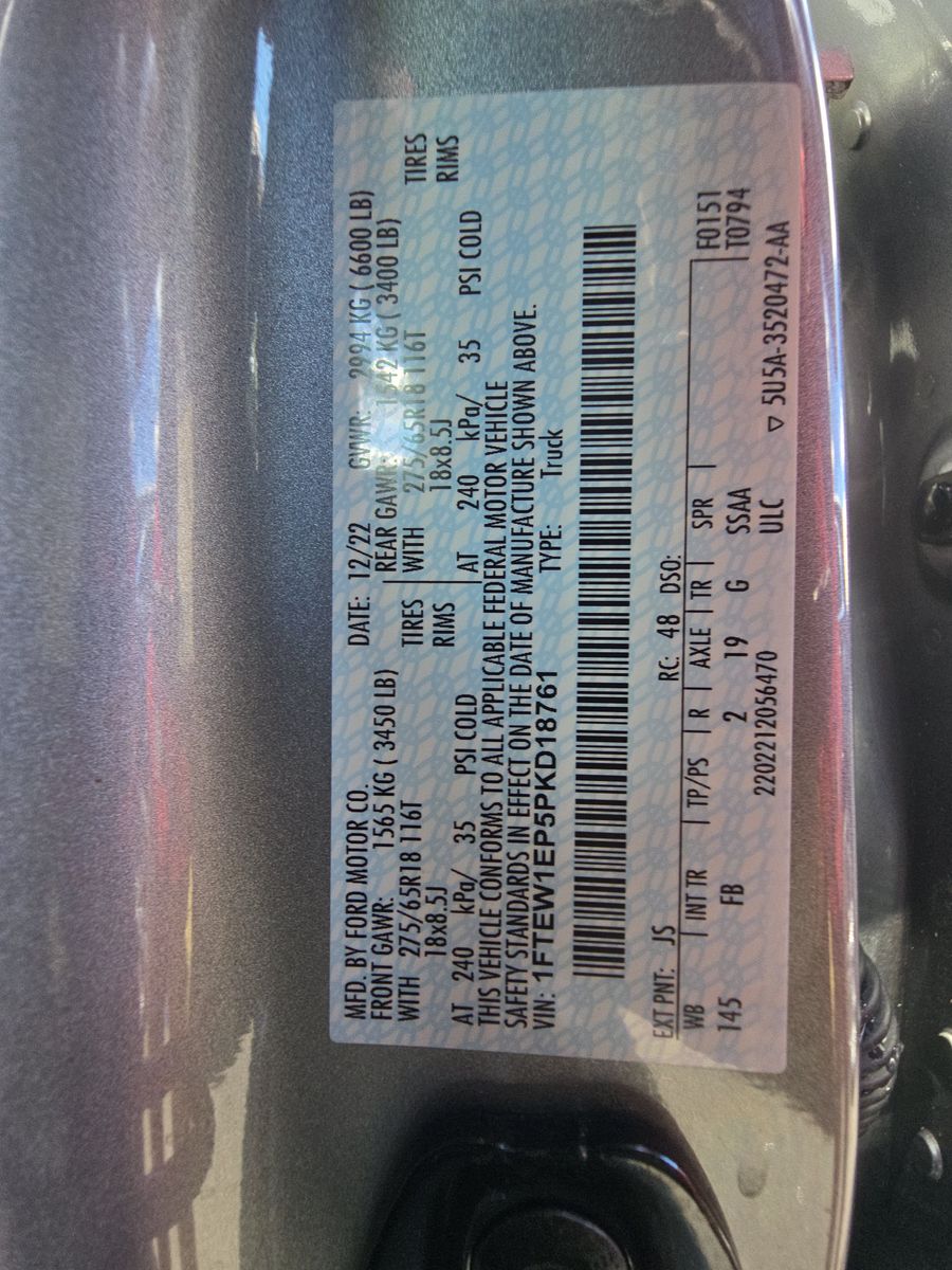 2023 Ford F-150 XLT AWD