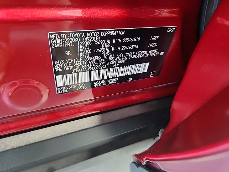 2022 Toyota Venza LE AWD