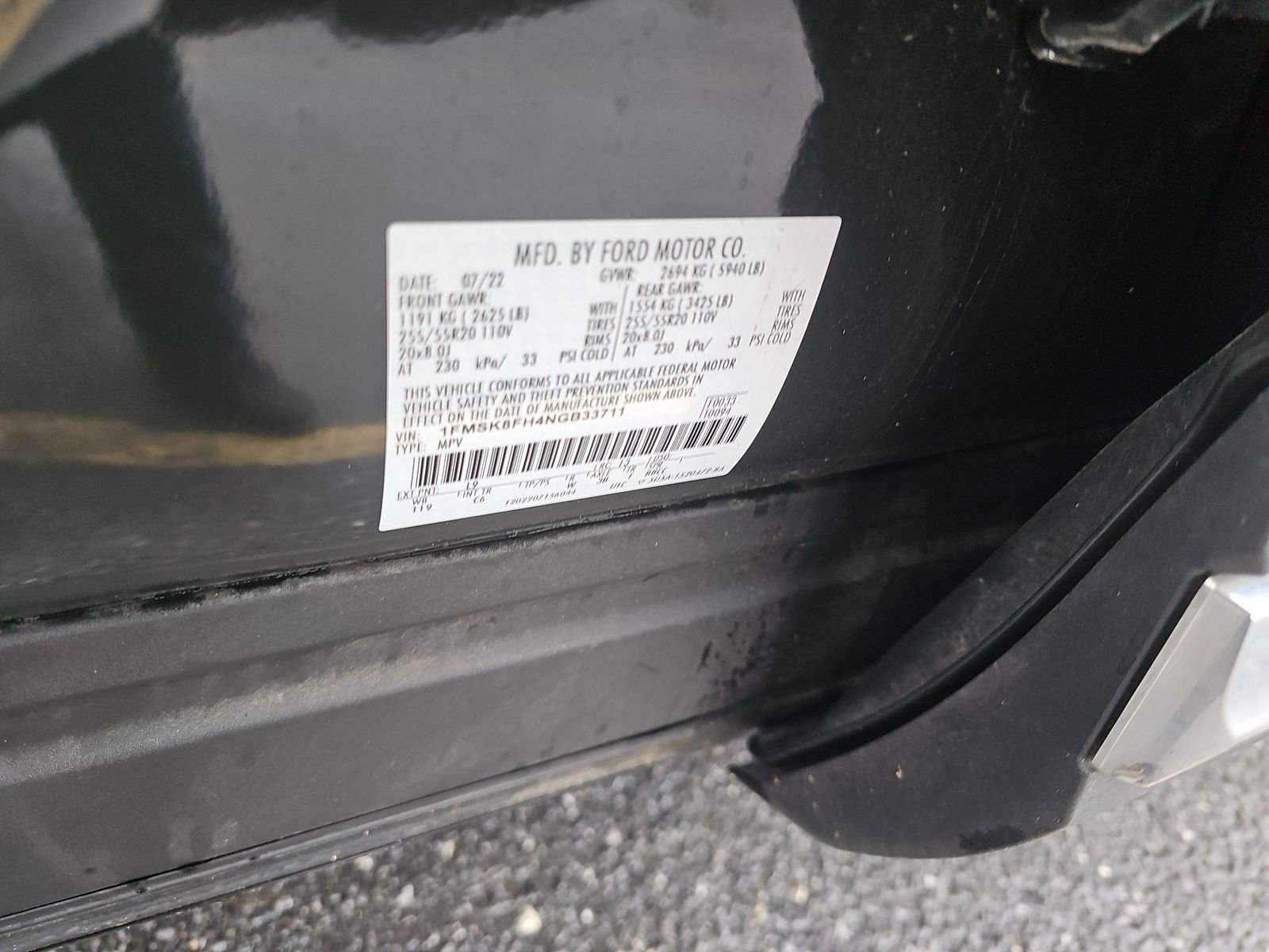 2022 Ford Explorer Limited AWD