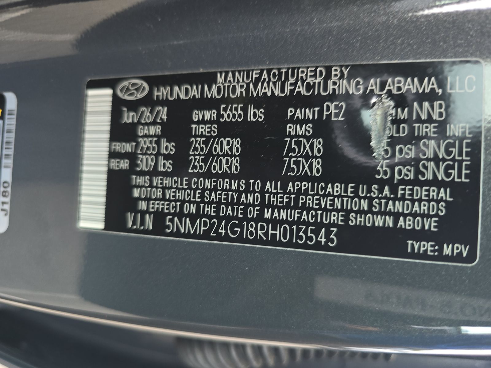 2024 Hyundai Santa Fe Hybrid SEL FWD