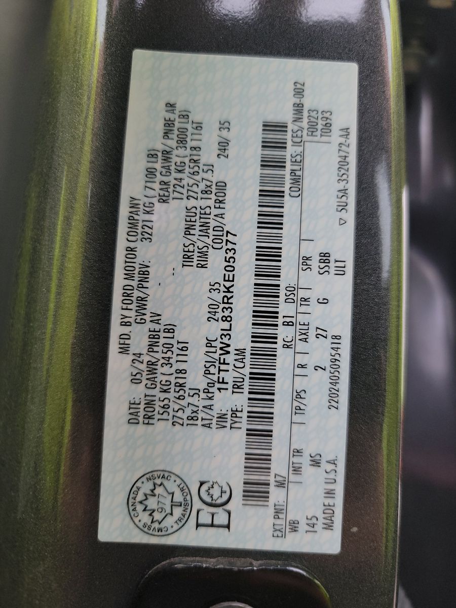 2024 Ford F-150 XLT AWD