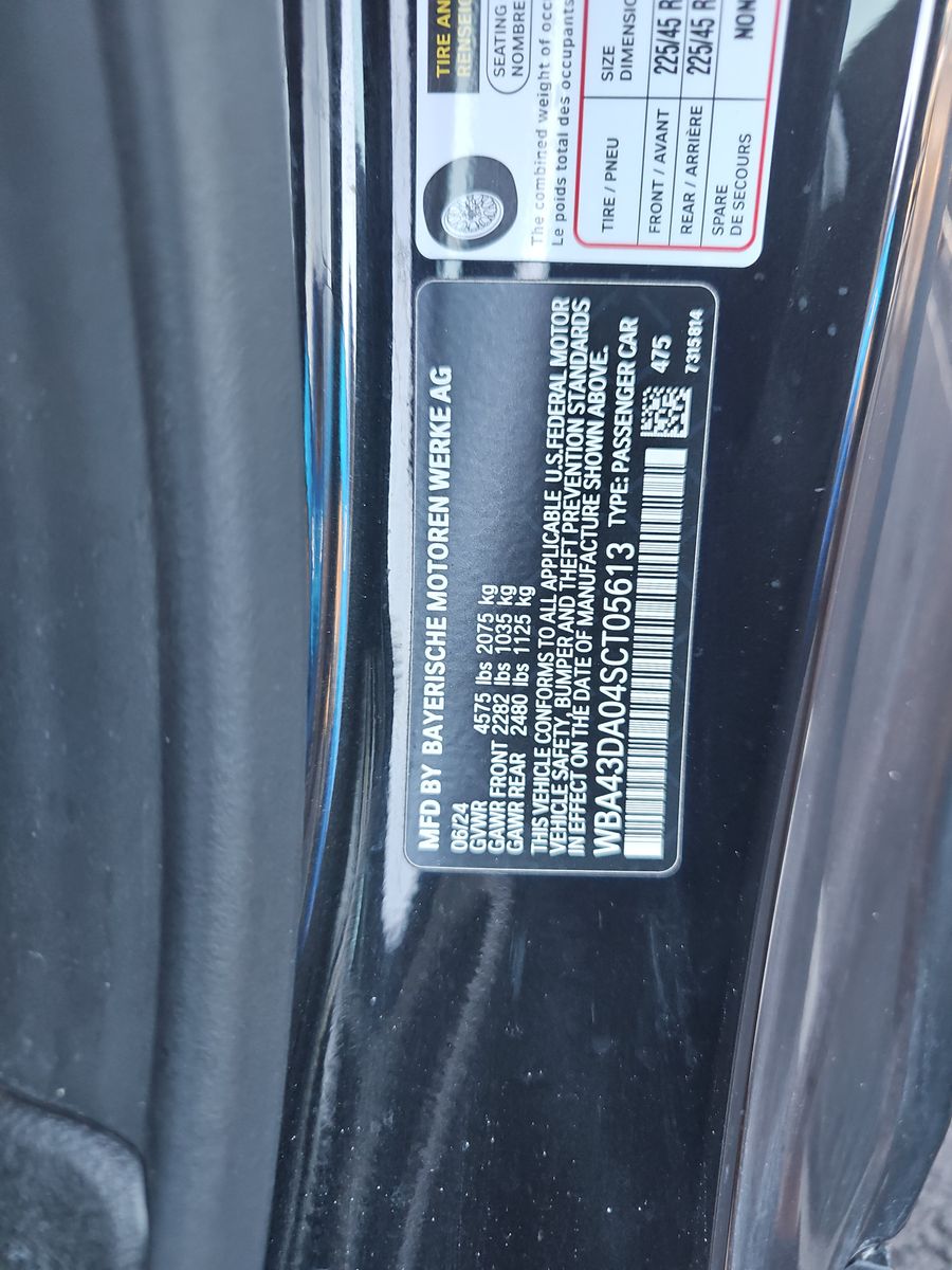 2025 BMW 4 Series 430i RWD