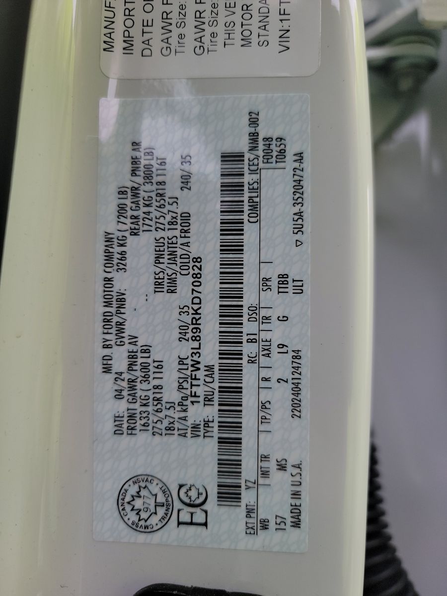 2024 Ford F-150 XLT AWD