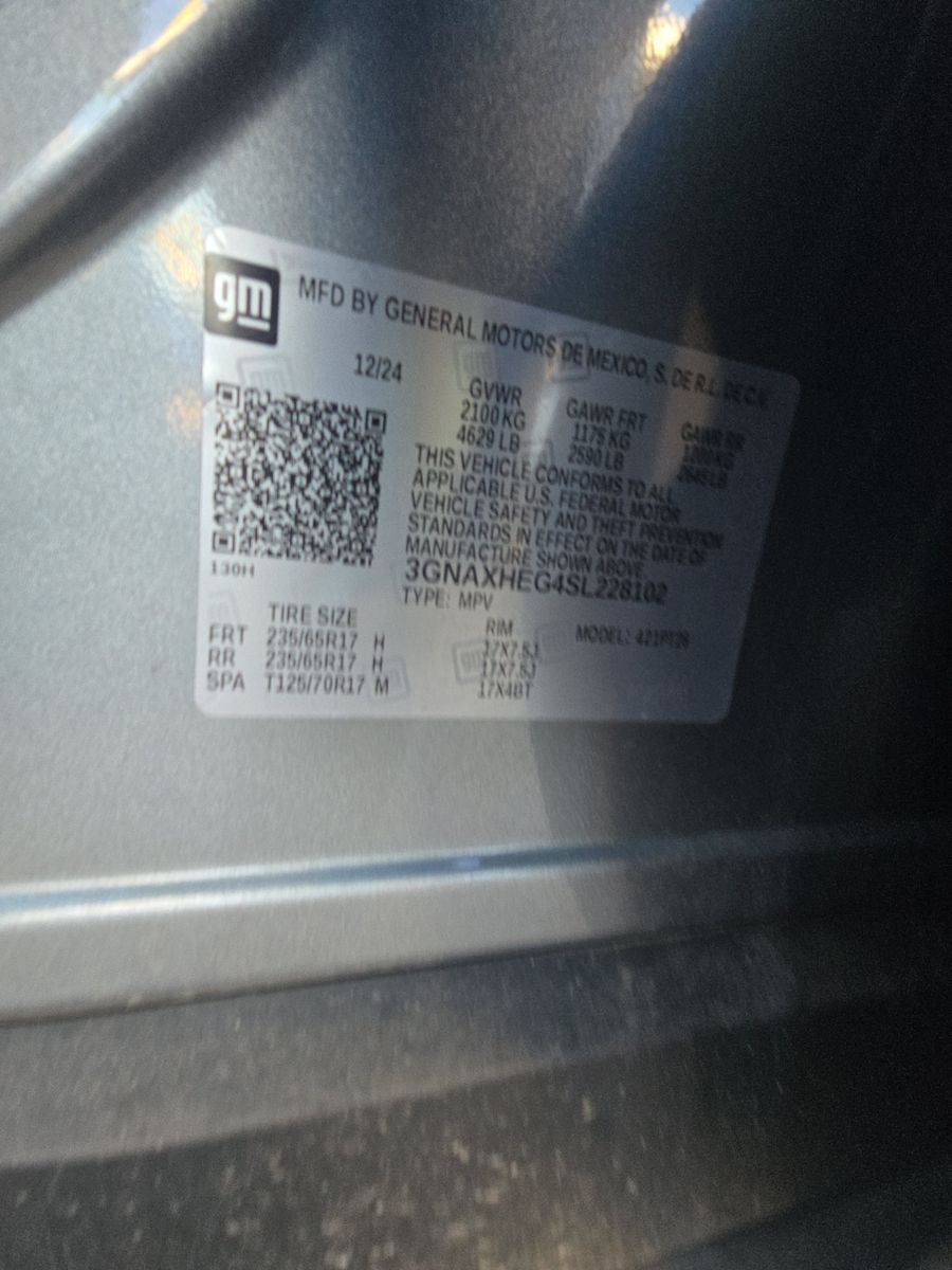 2025 Chevrolet Equinox LT FWD