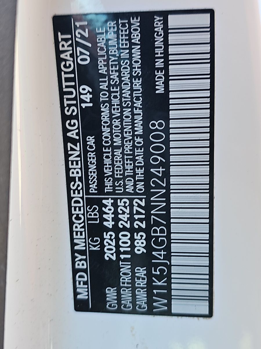 2022 Mercedes-Benz CLA CLA 250 FWD