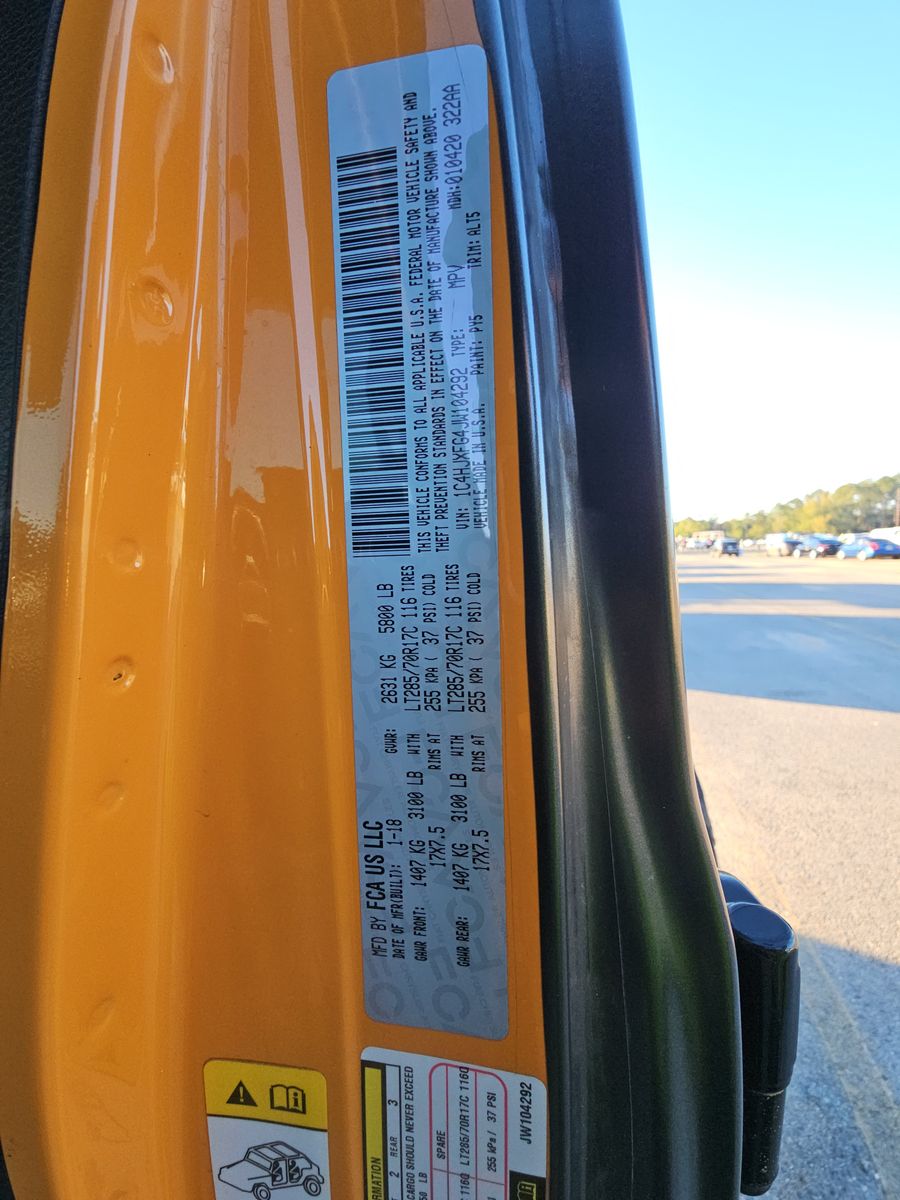 2018 Jeep Wrangler Unlimited Rubicon AWD