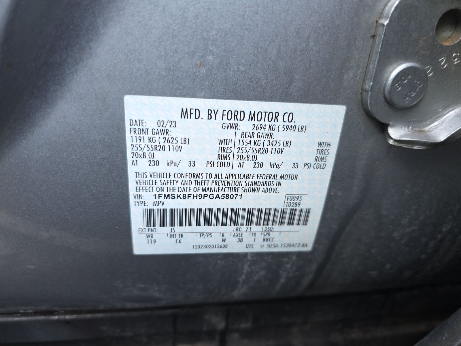 2023 Ford Explorer Limited AWD