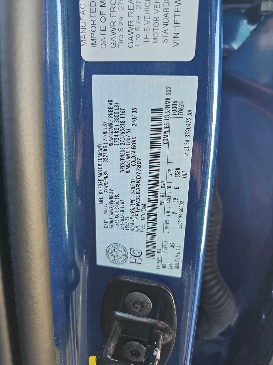 2024 Ford F-150 XLT AWD