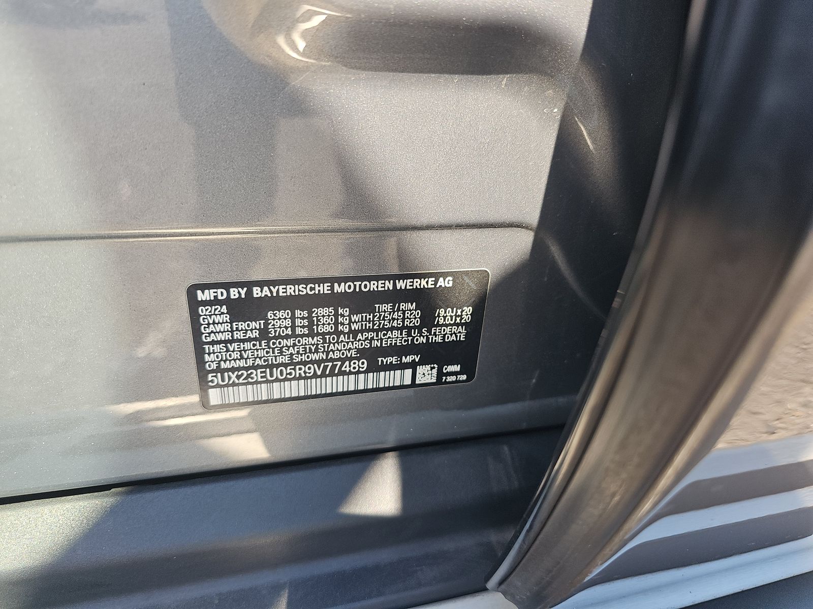 2024 BMW X5 xDrive40i AWD