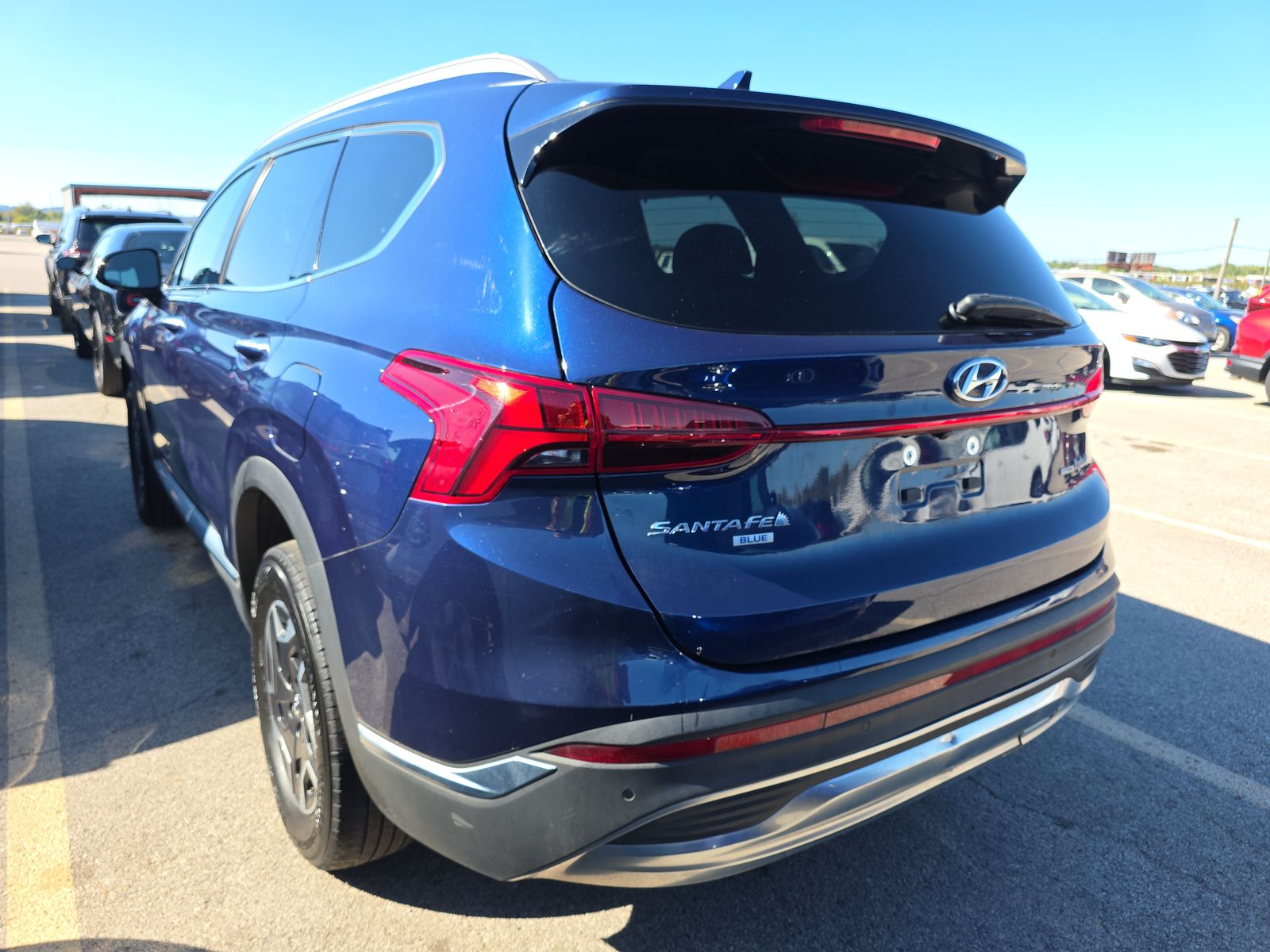 2023 Hyundai Santa Fe Hybrid Blue AWD
